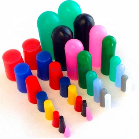 Silicone Cavo Round Tope Plugs Natural Silicone Rubber Products Fabricante 