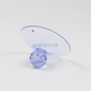 Ventosas de cabeza de bola transparente de PVC de 63 mm de alta calidad con orificio para mesa de vidrio