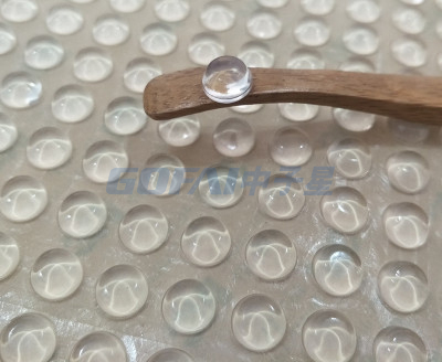 Almohadillas de parachoques adhesivas de goma transparentes Muebles de parachoques