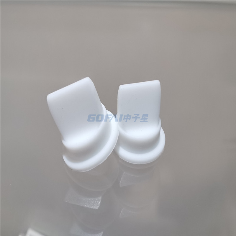China Control de aire de válvula de goma de silicona de un sentido de 28 mm de diámetro Válvula de aire de silicona