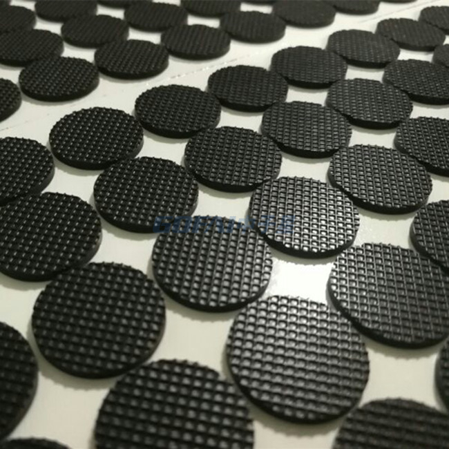 Almohadillas de goma de silicona auto adhesivas personalizadas