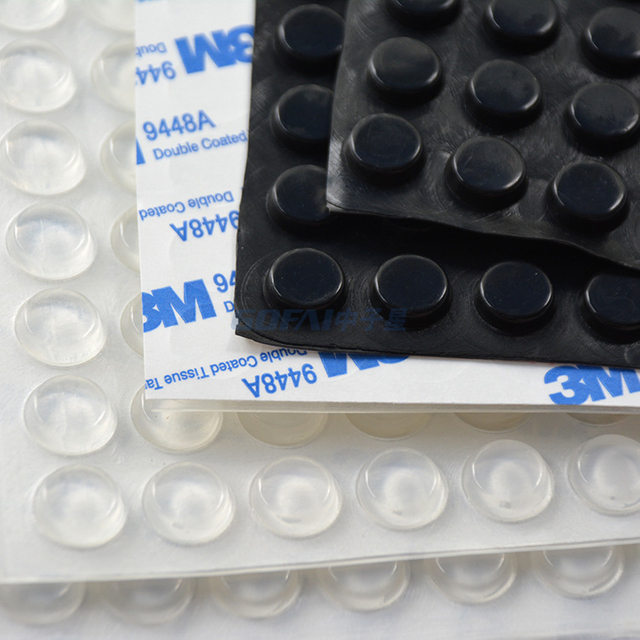 Fabricantes de China 3M adhesivo universal de silicona calor almohadilla de goma almohadillas de pie de goma