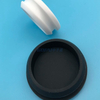 Tapas de extremo de tubo de plástico de caucho de silicona de color blanco Tapón de orificio de fregadero