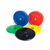 25LB / 35LB / 45LB / 55LB Placas de peso de parachoques de goma olímpicas codificadas por colores para barra