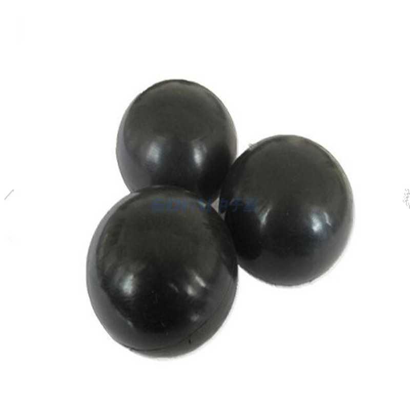 70 mm de 75 mm 82 mm bolas de goma de nitrilo sólido industrial moldeado sin costura
