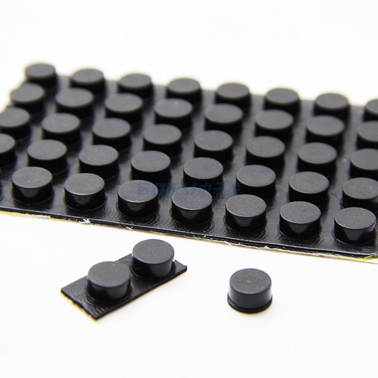 Fabricantes de China Adhesivo 3M Silicon Silicon Calor las almohadillas de goma del pie de goma