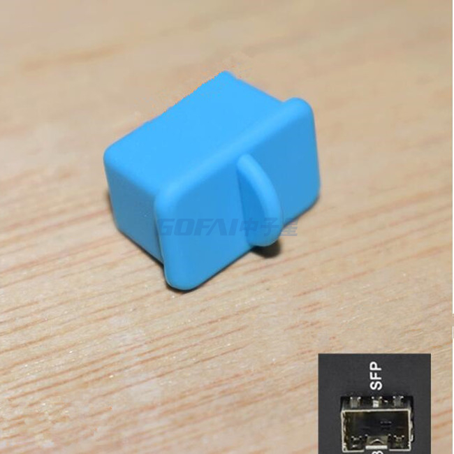 Conector de tarjeta SD de goma de silicona Tapón antipolvo para puerto SD hembra de computadora