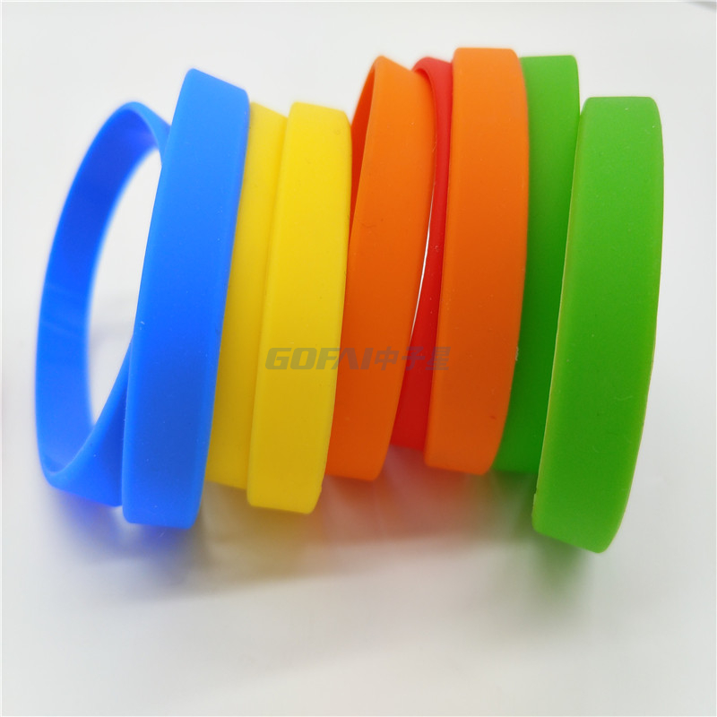 Banda de goma de silicona ancha de colores, funda protectora de silicona, pulsera de goma, arandelas antivibración