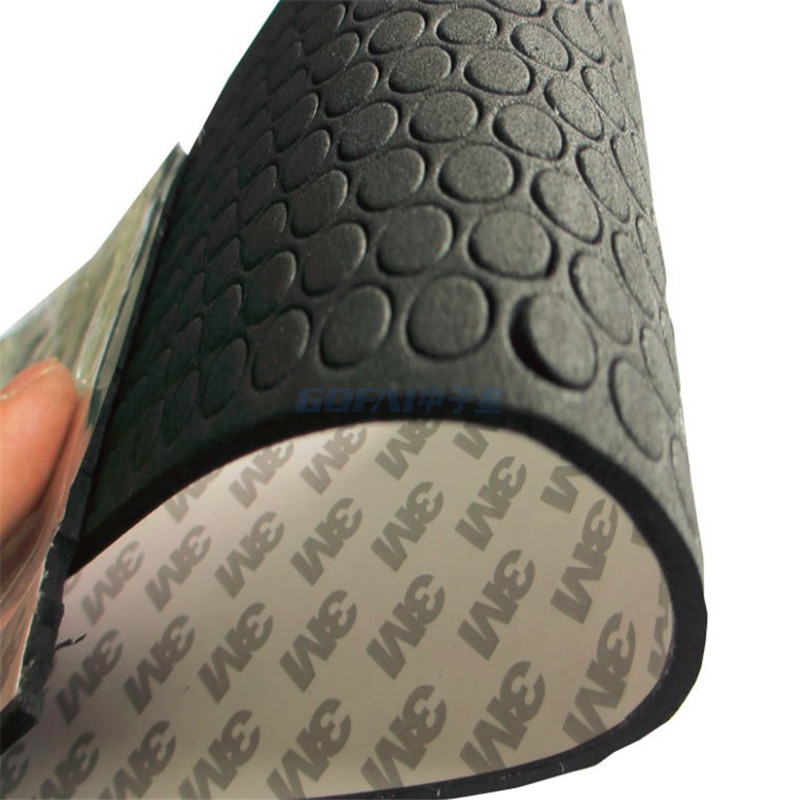 Almohadillas de goma para pies, almohadillas de goma para calor de silicona universales adhesivas de 3M para fabricantes de China