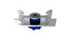 Clip de aislamiento de sonido de clip de corbata personalizado de perfil bajo RSIC-1 de caucho natural de alta calidad personalizado