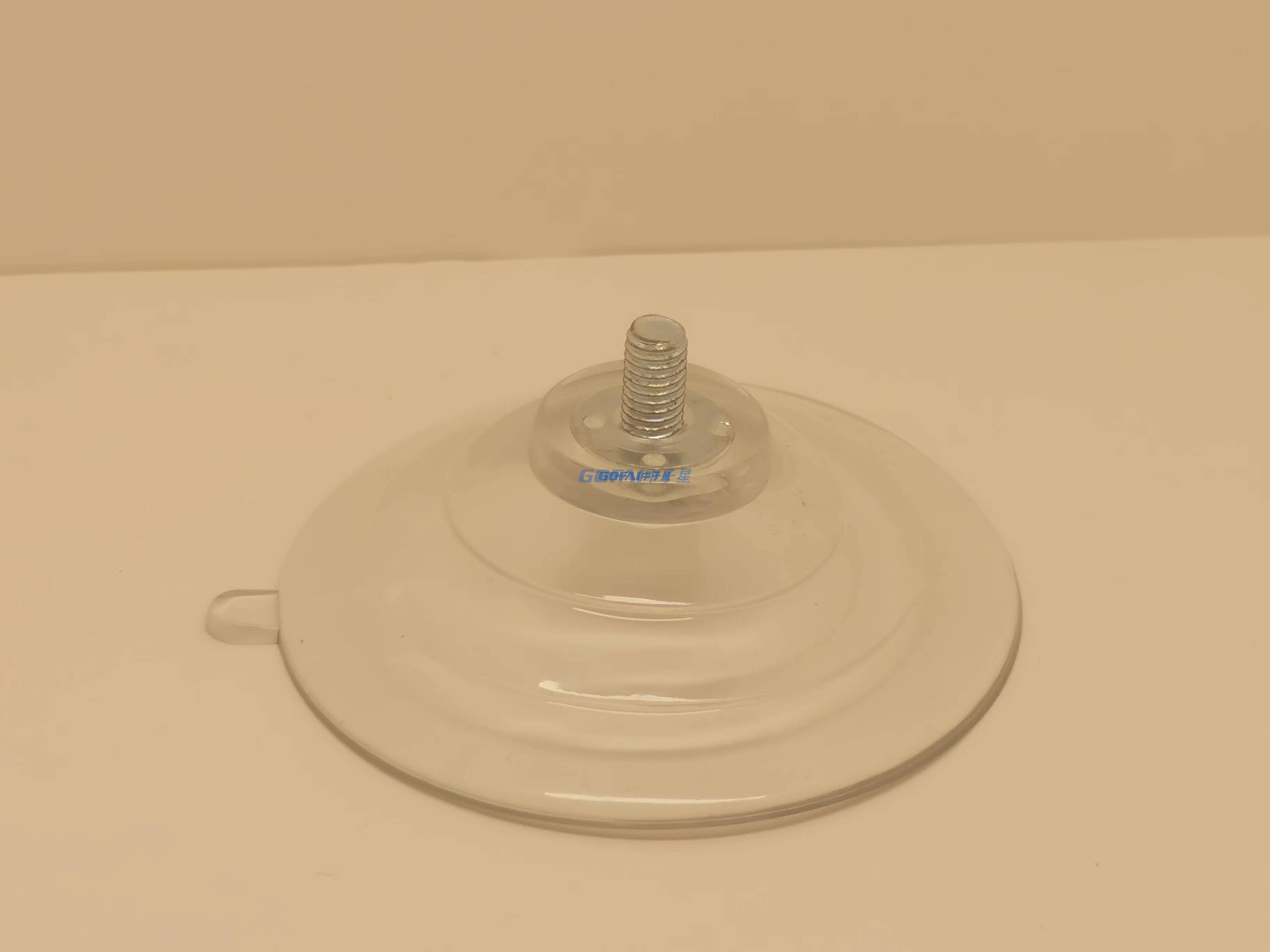 Ventosa de tuerca de tornillo de vacío transparente para mesa de té de vidrio